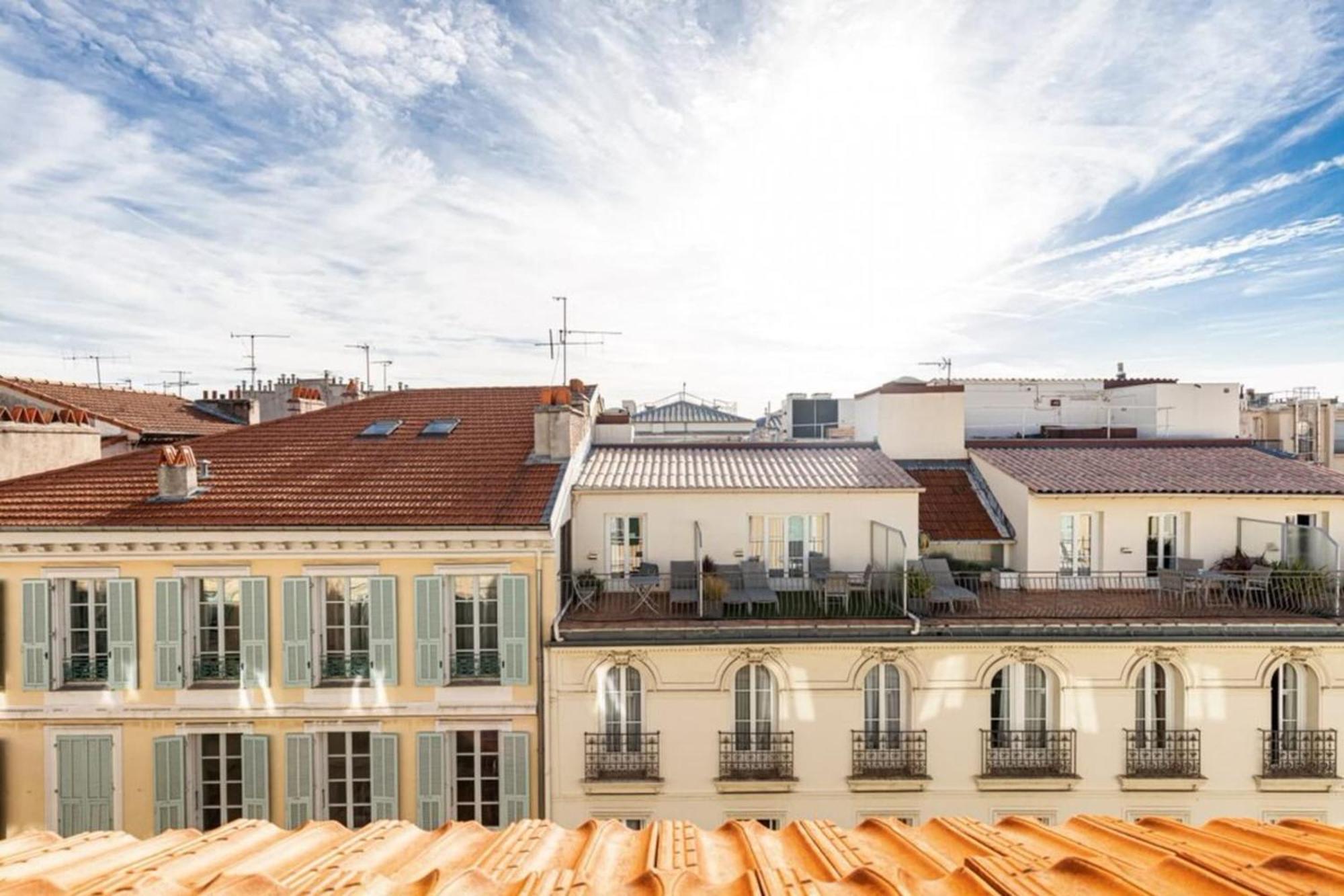 Deroulede - Superb Studio Suite W Ac Downtown Niza Exterior foto
